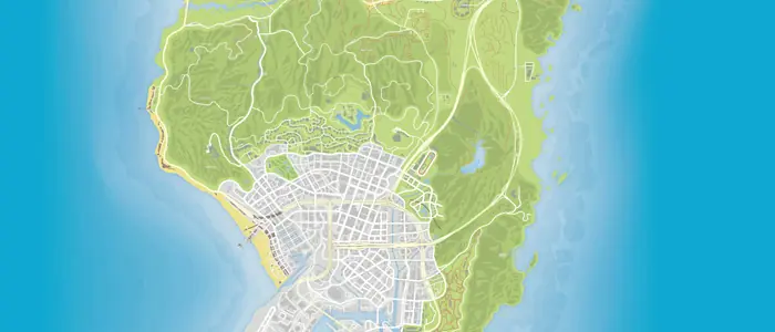 Grand Theft Auto V Interactive Map