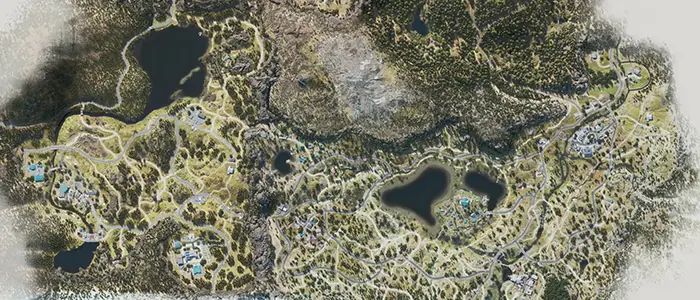 Days Gone Interactive Map